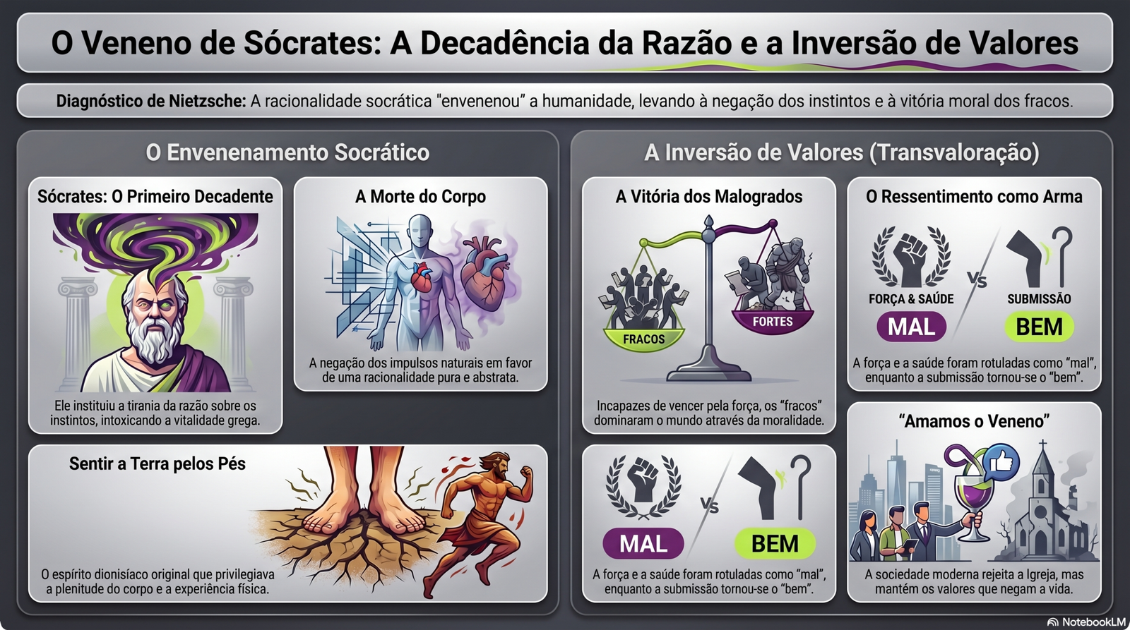 4 Revelações Contraintuitivas de Nietzsche sobre a Elite, a Moral e a Sociedade Moderna